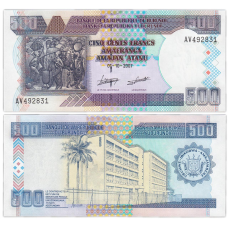 Бурунді / Burundi 500 francs 2007 Pick 38с UNC