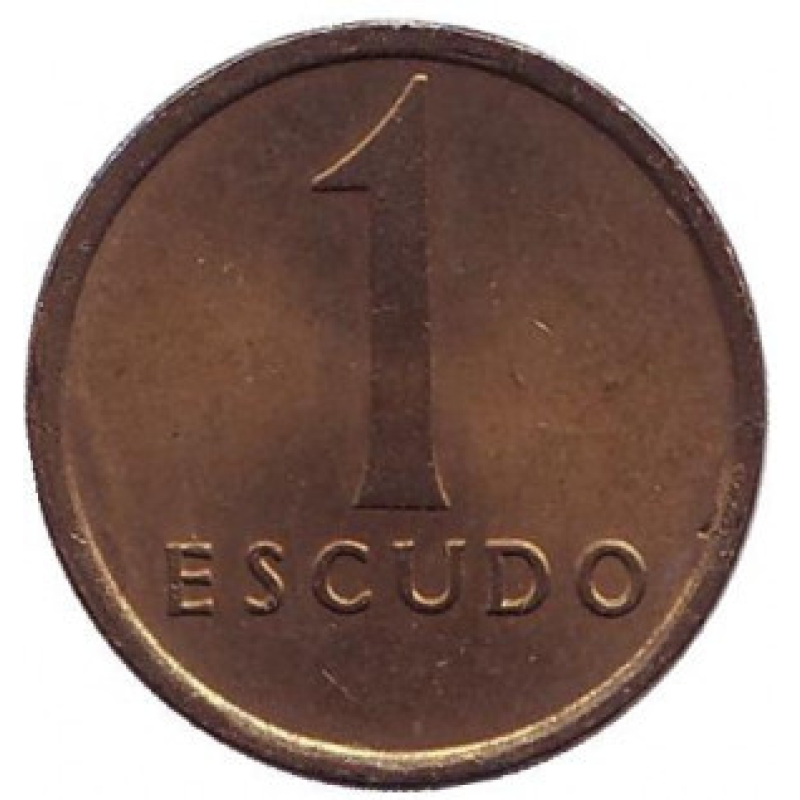 Монета 1 ескудо. 1981 рік, Португалія.(Г) Монета 1 ескудо. 1981 рік, Португалія.(Г)
