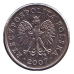 Монета 20 грошів. 2007,09 рік, Польща. (В) Монета 20 грошів. 2007,09 рік, Польща. (В)