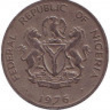 Пальми. Монета 10 кобо. 1973,6 рік, Нігерія. (АЖ)