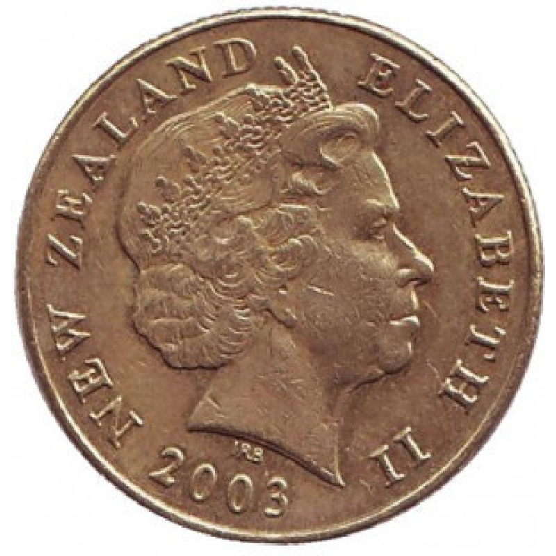 Ківі (пташка). Монета 1 долар. 2003 рік, Нова Зеландія.(БЖ) Ківі (пташка). Монета 1 долар. 2003 рік, Нова Зеландія.(БЖ)