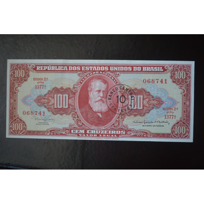 Бразилія 100 крузейро аUNC (БМ) 2