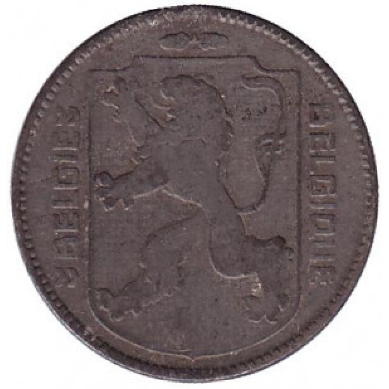 1 франк. 1946 рік, Бельгія. 1 франк. 1946 рік, Бельгія.