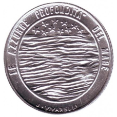 Монета 2 ліри. 1977 рік, Сан-Марино. UNC