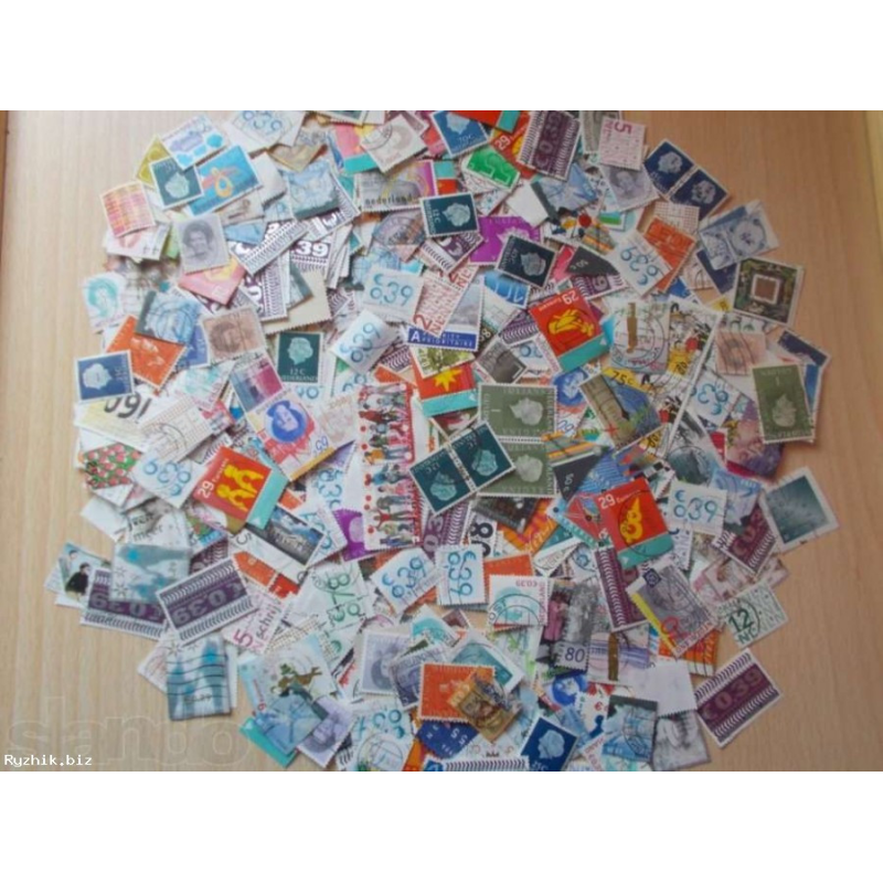 Підбірка марок (НІДЕРЛАНДИ) 500шт. Підбірка марок (НІДЕРЛАНДИ) 500шт.