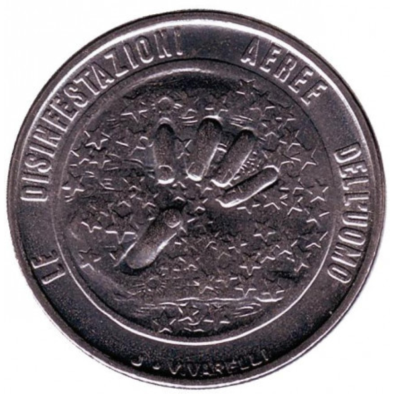Монета 50 лір. 1977 рік, Сан-Марино.UNC Монета 50 лір. 1977 рік, Сан-Марино.UNC